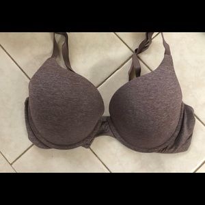 Victoria Secrets mauve/ plum tone padded bra